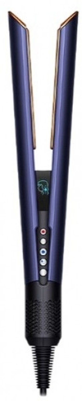 Dyson Airstrait Dereceli Hava Üflemeli İyonlu Saç Düzleştirici Bakır Mavi