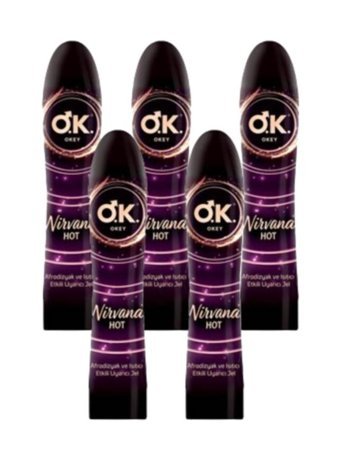 Okey Nirvana Su Bazlı Kayganlaştırıcı Jel 5x100 ml