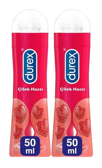 Durex Çilekli Kayganlaştırıcı Jel 2x50 ml