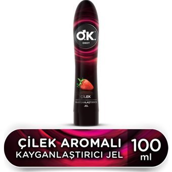 Okey Çilekli Kayganlaştırıcı Jel 100 ml