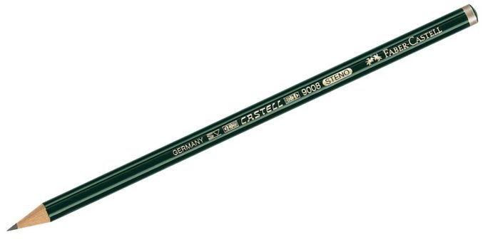 Faber-Castell Steno Köşeli Siyah HB Kurşun Kalem
