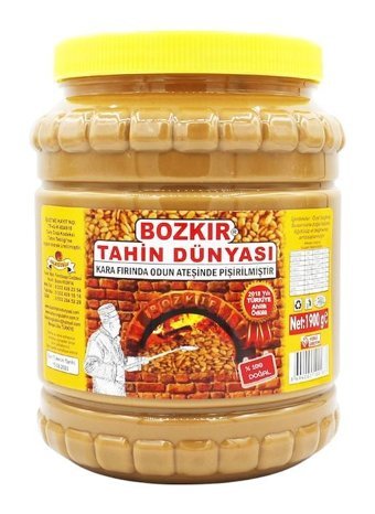 Bozkır Tahin Dünyası Çifte Kavrulmuş Kepekli Bozkır Tahin 1.9 kg