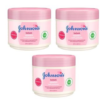Johnson's Baby Hafif Parfümlü Bebek Vazelin 3x250 gr