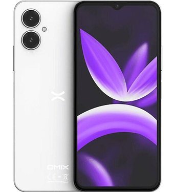 Omix X5 128 GB Hafıza 6 GB Ram 6.56 inç 50 MP Çift Hatlı IPS LCD Ekran Android Akıllı Cep Telefonu Beyaz