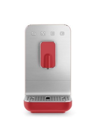 Smeg BCC01RDMEU 1350 W Paslanmaz Çelik Tezgah Üstü Kapsülsüz Öğütücülü Yarı Otomatik Espresso Makinesi Kırmızı