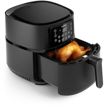Philips HD9285/96 Airfryer 7.5 lt Tek Hazneli Izgara Yapan Led Ekranlı Yağsız Sıcak Hava Fritözü Siyah