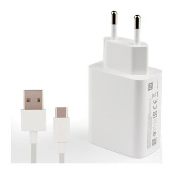Xiaomi Type C Kablolu 27 W Hızlı Şarj Aleti Beyaz