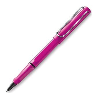 Lamy Safari Roller 313 P Kartuşlu-Pistonlu Metal Doldurulabilir M Pembe Dolma Kalem