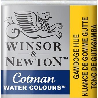 Winsor & Newton Gamboge Hue 266 Tablet Sulu Boya