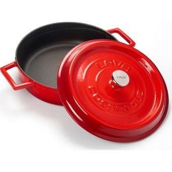 Lava Döküm 24 cm Basık Tencere