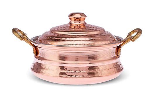 Karaca Ahlat Mini Bakır 12 cm Derin Tencere