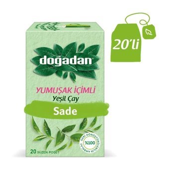 Doğadan Yumuşak Içimli Yeşil Bitki Çayı 20 Adet
