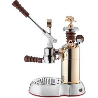 Smeg La Pavoni 950 W Paslanmaz Çelik Tezgah Üstü Kapsülsüz Mini Manuel Espresso Makinesi Krom
