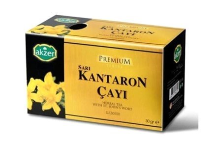 Akzer Sarı Kantaron Bitki Çayı 30 gr 20 Adet
