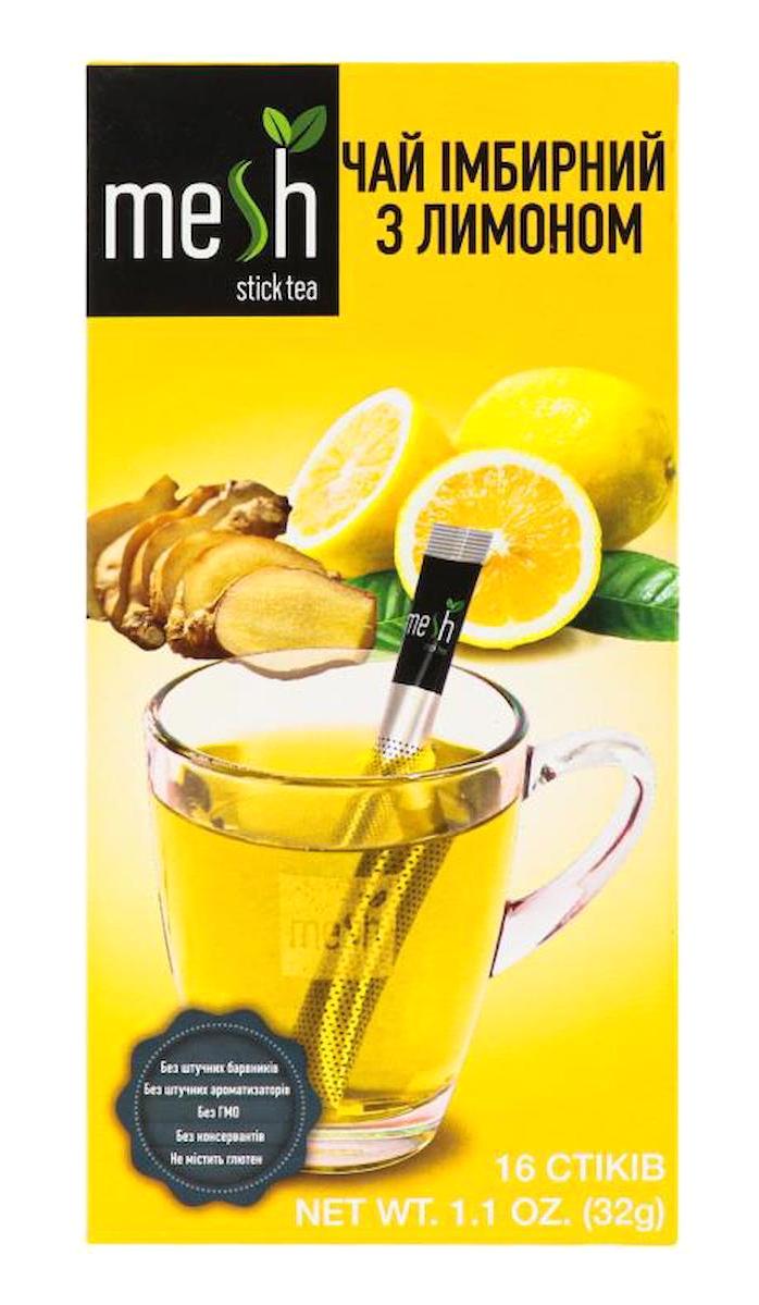 Mesh Stick Limon-Zencefil Karışık Bitki Çayı 16 Adet