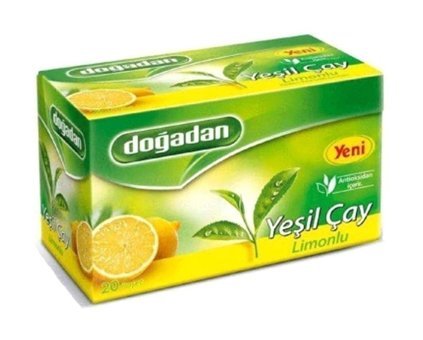 Doğadan Bhr Tem Limon-Yeşil Karışık Bitki Çayı 20 Adet