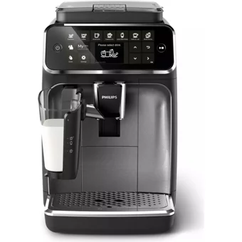 Philips 4300 Serisi EP4346/70 1500 W Paslanmaz Çelik Tezgah Üstü Kapsülsüz Öğütücülü Tam Otomatik Espresso Makinesi Siyah