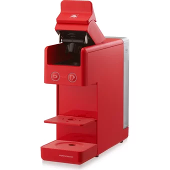 F. Francis Y3.3 2300 W Alüminyum Tezgah Üstü Kapsüllü Mini Espresso Makinesi Kırmızı