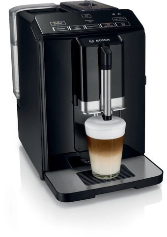Bosch TIS30129RW 1300 W Tezgah Üstü Kapsülsüz Öğütücülü Tam Otomatik Espresso Makinesi Siyah