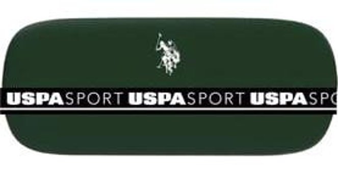 U.S. Polo Assn. PLKLK22187 Yeşil Baskılı Bez Bölmeli Tek Gözlü Oval Cüzdan Kalemlik