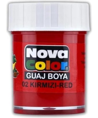 Nova Color Kırmızı 25 ml Guaj Boya