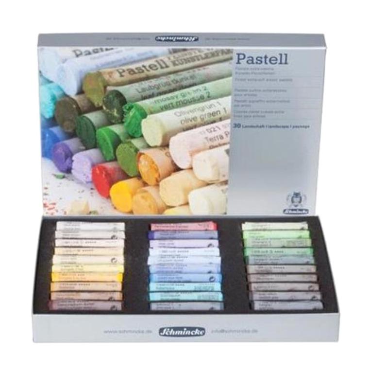 Schmincke Finest Extra Çantalı 30'lu Pastel Boya