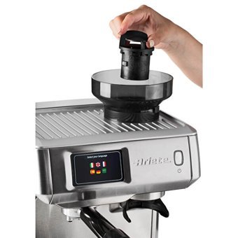 Ariete 00M131210Ar0 1600 W Paslanmaz Çelik Tezgah Üstü Kapsülsüz Öğütücülü Manuel Espresso Makinesi Gümüş