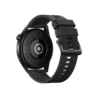Huawei Watch GT 3 Active HarmonyOS Su Geçirmez 45.9 mm Fluoro Elastomer Kauçuk Kordon Daire Unisex Akıllı Saat Siyah