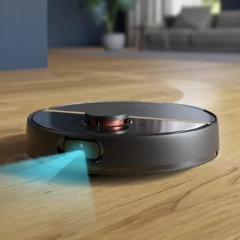 Philips HomeRun 7000 Serisi Aqua XU7000 Haritalı Hepa Filtreli 5000 Pa Siyah Robot Süpürge + Mop