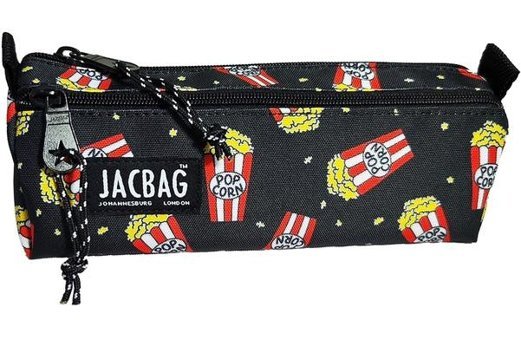 Jacbag Jac-02 Kırmızı-Sarı Bölmeli Çift Gözlü Cüzdan Kalemlik