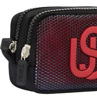 U.S. Polo Assn. Plklk23192 Siyah Bölmeli Çift Gözlü Cüzdan Kalemlik
