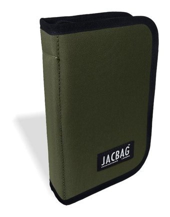 Jacbag Cover Haki Düz Katlanabilir Cüzdan Kalemlik
