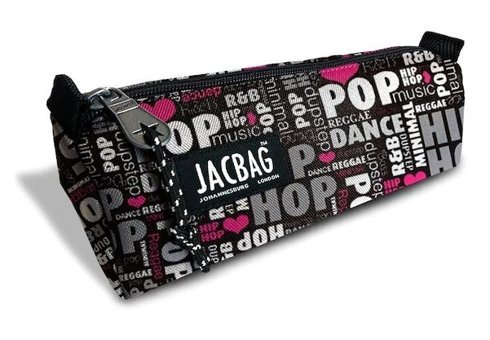 Jacbag Prime Yazılı Siyah Tek Gözlü Cüzdan Kalemlik