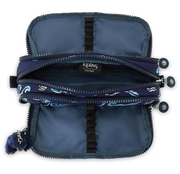 Kipling 1533024996 Siyah Bölmeli 3 Gözlü Cüzdan Kalemlik