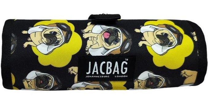 Jacbag Jac-14 Pilot Köpek Sarı-Siyah Katlanabilir Tek Gözlü Rulo Kalemlik