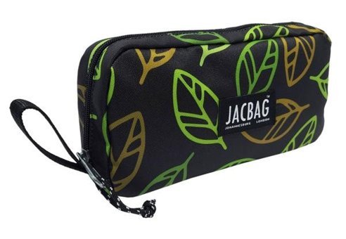 Jacbag Siyah-Yeşil Tek Gözlü Cüzdan Kalemlik