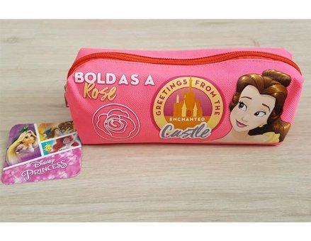 Disney Prenses Pembe Tek Gözlü Cüzdan Kalemlik