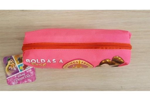 Disney Prenses Pembe Tek Gözlü Cüzdan Kalemlik