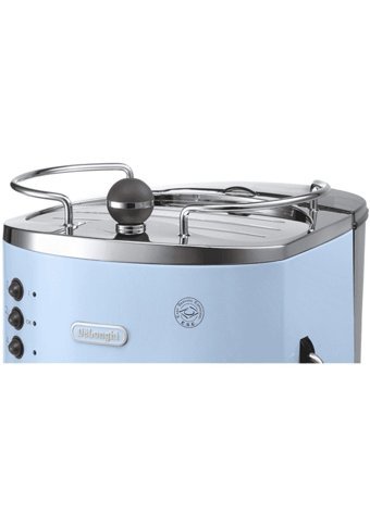 Delonghi ECOV 311.BG Icona 1100 W Paslanmaz Çelik Tezgah Üstü Kapsülsüz Manuel Espresso Makinesi Mavi
