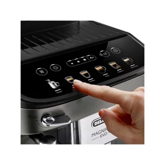 Delonghi Magnifica Evo ECAM290.42.TB 1450 W Paslanmaz Çelik Tezgah Üstü Kapsülsüz Öğütücülü Tam Otomatik Espresso Makinesi Gri