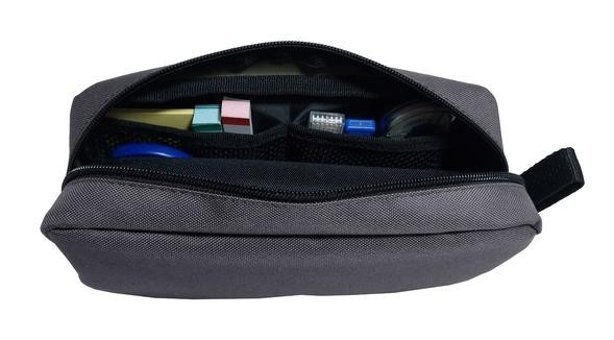 Jacbag Gri Düz Tek Gözlü Cüzdan Kalemlik