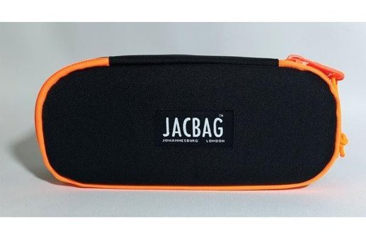 Jacbag Siyah-Turuncu Bölmeli Çift Gözlü Cüzdan Kalemlik