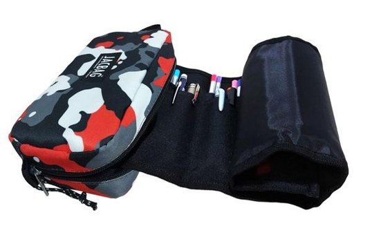 Jacbag Kamuflaj Tek Gözlü Cüzdan Kalemlik