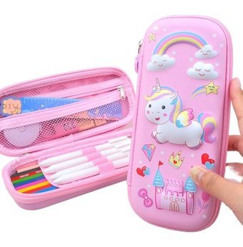 Oloey Pembe Tek Gözlü Kalemlik