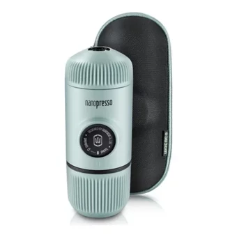 Wacaco Nanopresso Tezgah Üstü Kapsülsüz Taşınabilir Mini Manuel Espresso Makinesi Buz Mavisi
