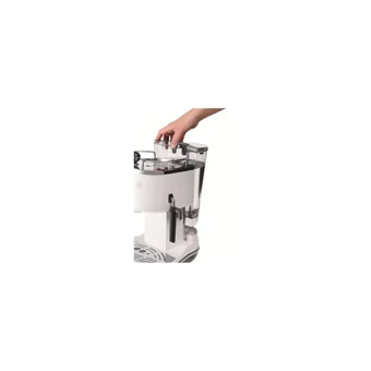 Delonghi ECO311.W Icona 1100 W Paslanmaz Çelik Tezgah Üstü Kapsülsüz Manuel Espresso Makinesi Beyaz