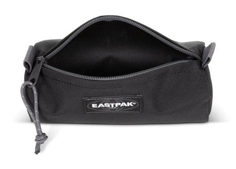 Eastpak Ek3721E3 Siyah Düz Tek Gözlü Cüzdan Kalemlik