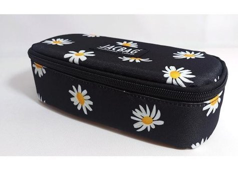 Jacbag Siyah Bölmeli Çift Gözlü Cüzdan Kalemlik