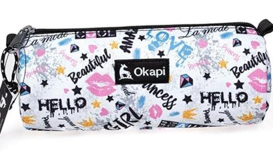 Okapi Okp-104 Princess Love Çok Renkli Tek Gözlü Cüzdan Kalemlik