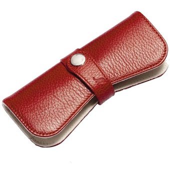 Montegrappa Ldp2Rl20 Kırmızı Düz Tek Gözlü Cüzdan Kalemlik